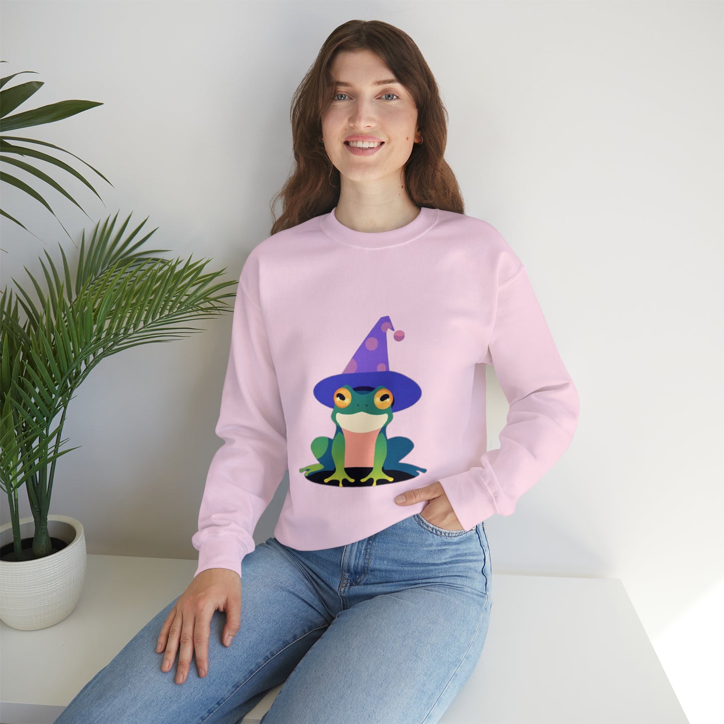Wizard Frog Unisex Heavy Blend™ Crewneck Sweatshirt