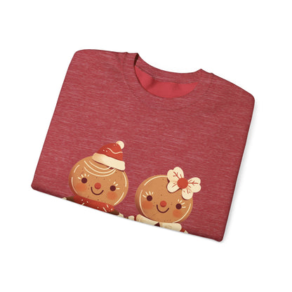 Gingerbread Couple Unisex Heavy Blend™ Crewneck Sweatshirt