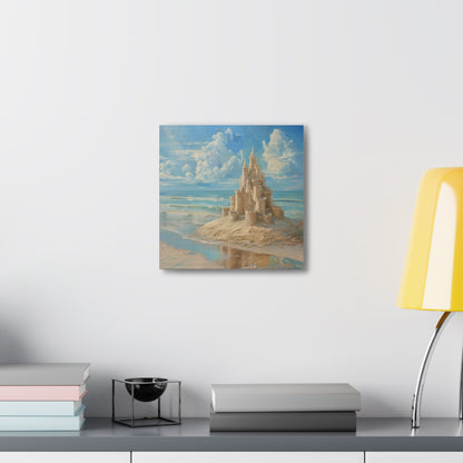 Sandcastle Canvas Gallery Wraps