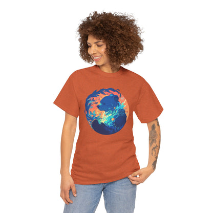 Elemental Bear Unisex Heavy Cotton Tee