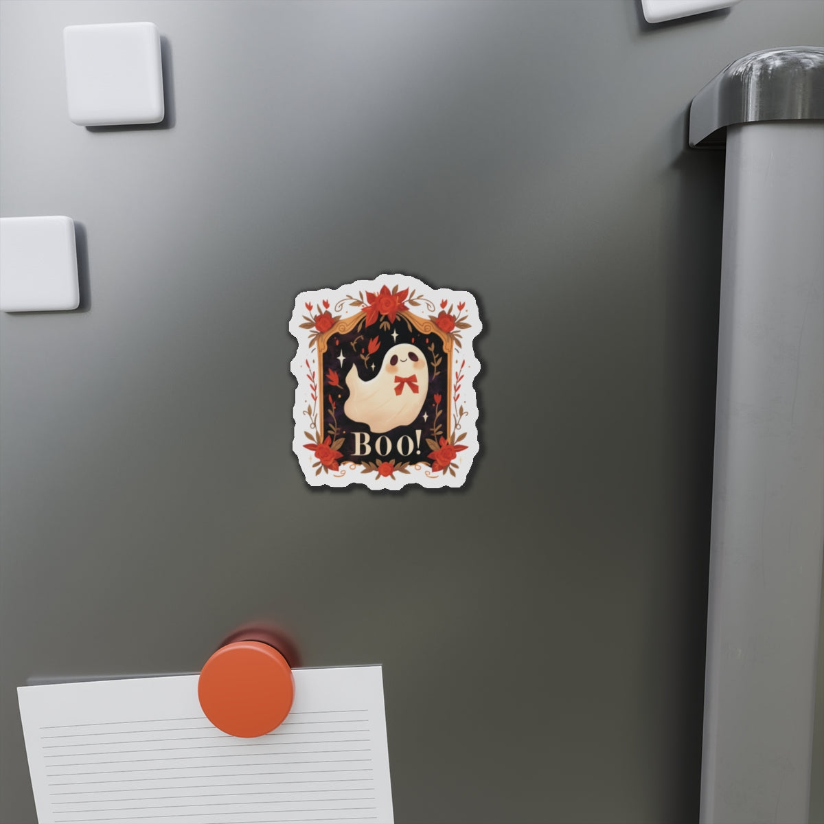 Boo! Die-Cut Magnets