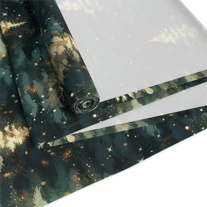 Twinkling Trees Table Runner (Cotton, Poly)