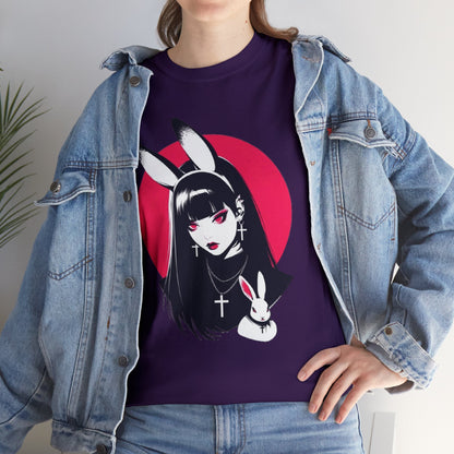 Vampire Bunny Unisex Heavy Cotton Tee