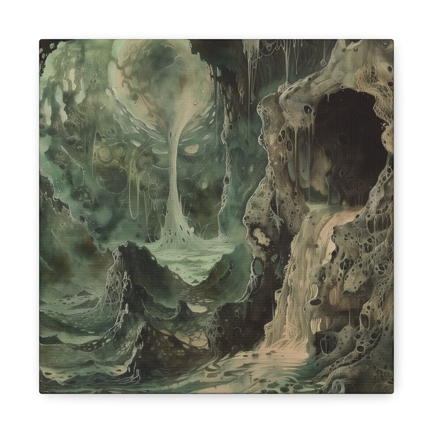 Primordial Ooze Canvas Gallery Wraps