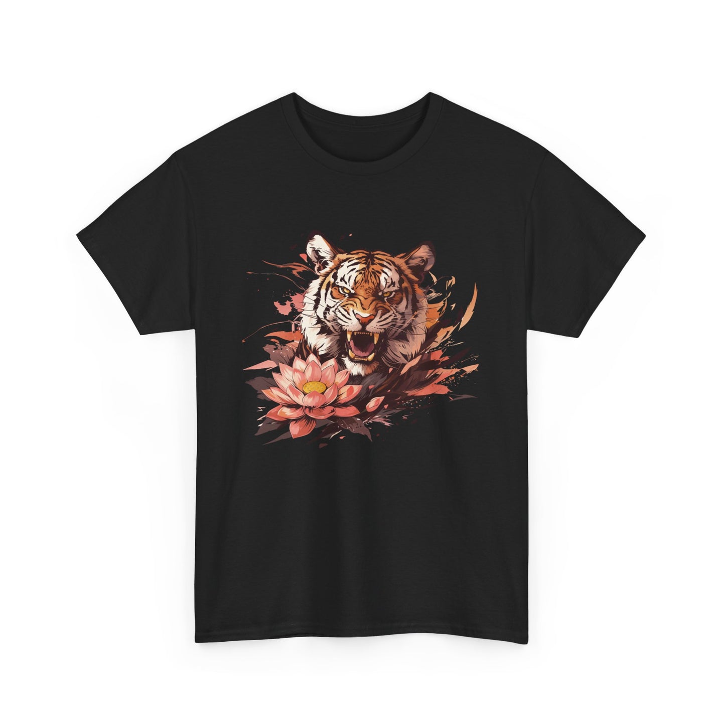 Lotus Tiger Unisex Heavy Cotton Tee