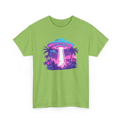 Tropical UFO Unisex Heavy Cotton Tee