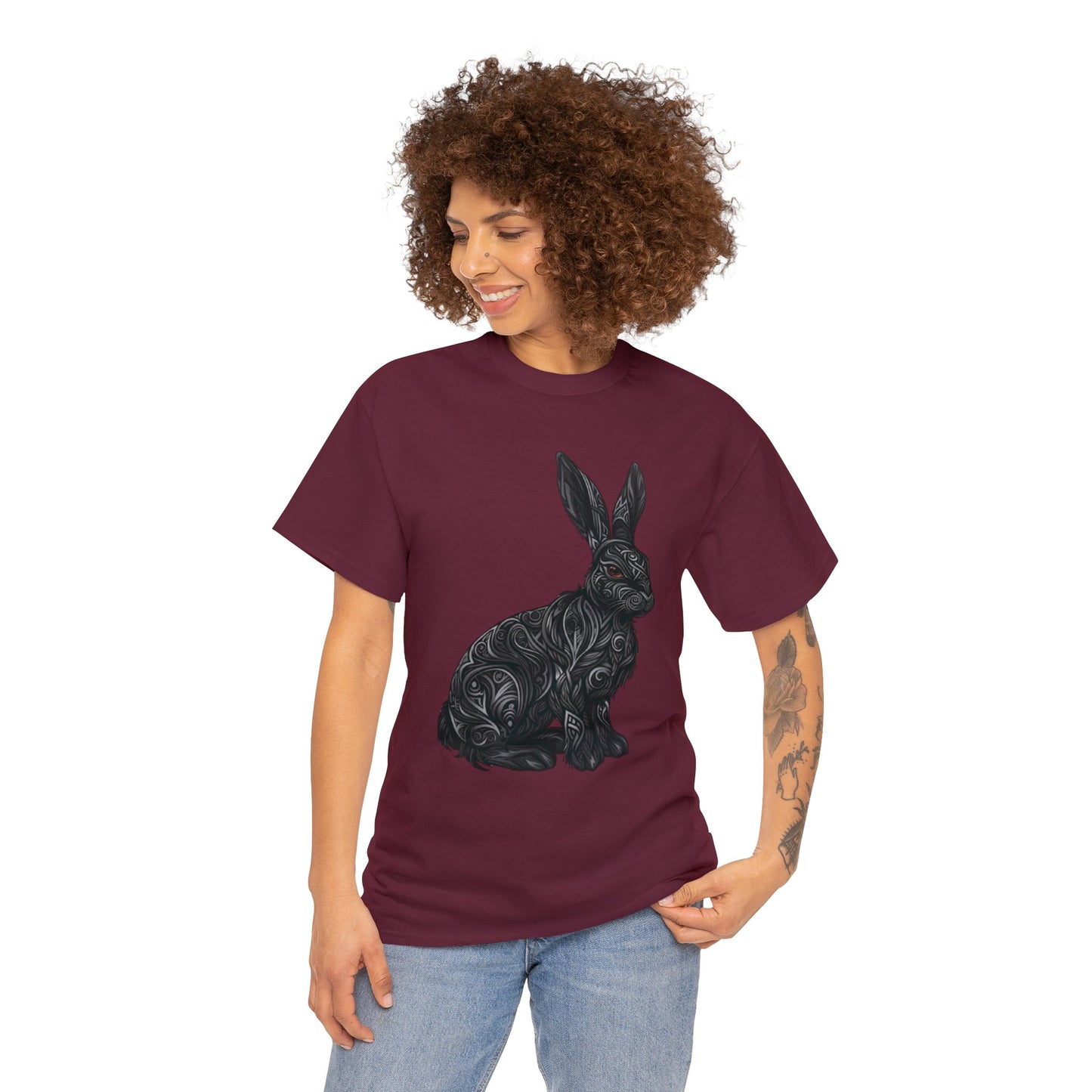 Rabbit Púca Unisex Heavy Cotton Tee