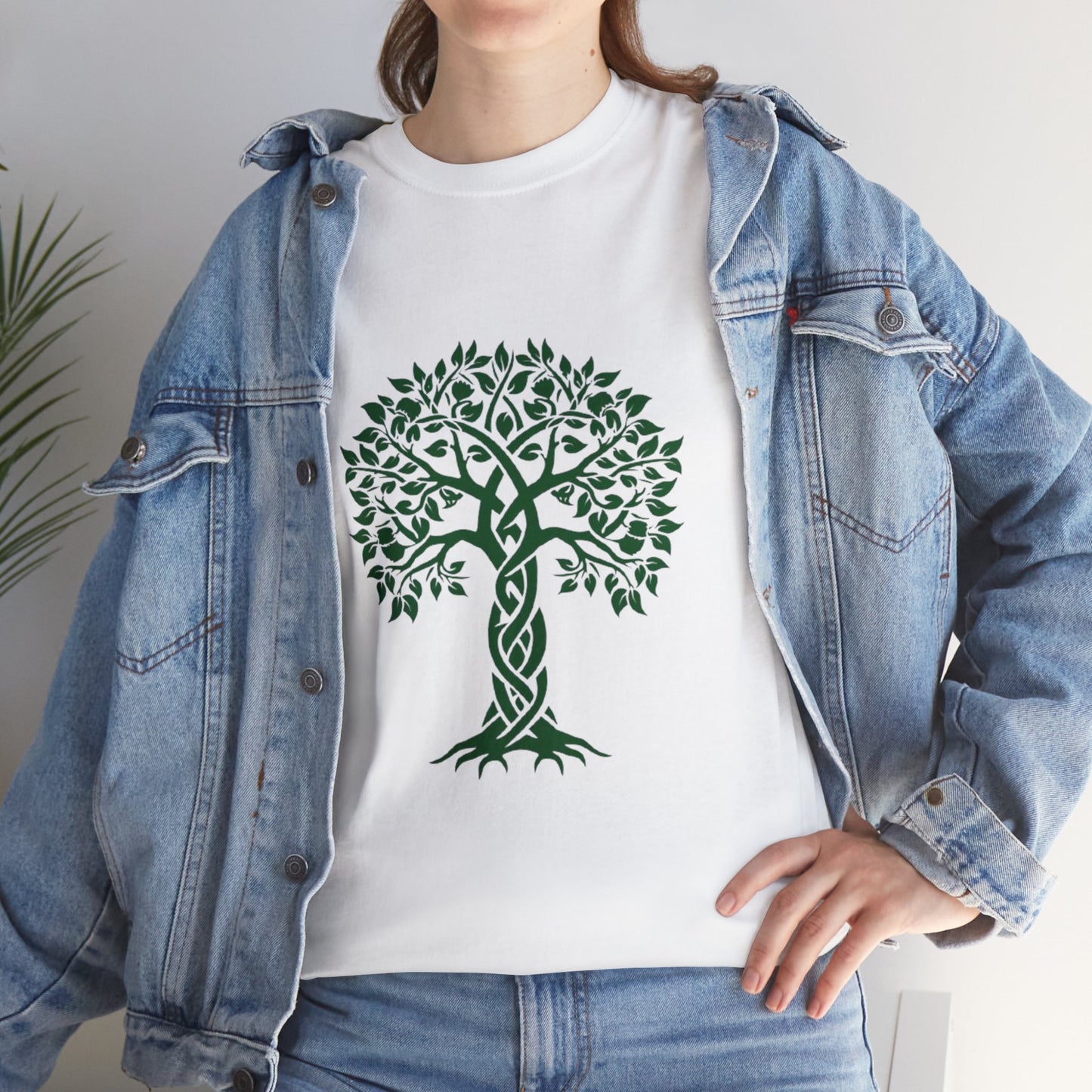 Celtic Tree Unisex Heavy Cotton Tee