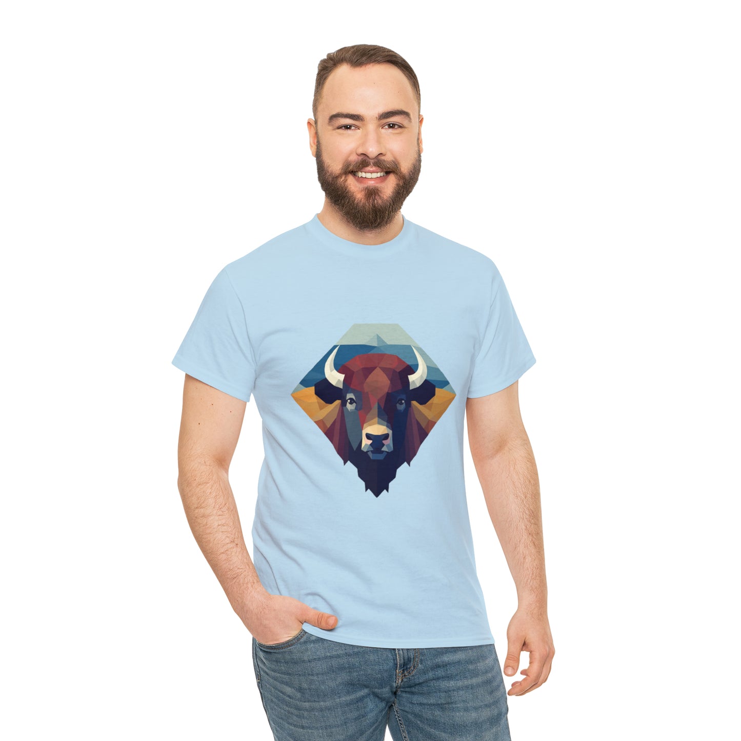 Buffalo Unisex Heavy Cotton Tee