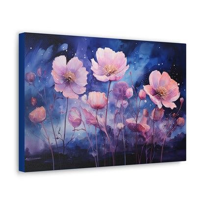Spectral Blooms Canvas Gallery Wrap