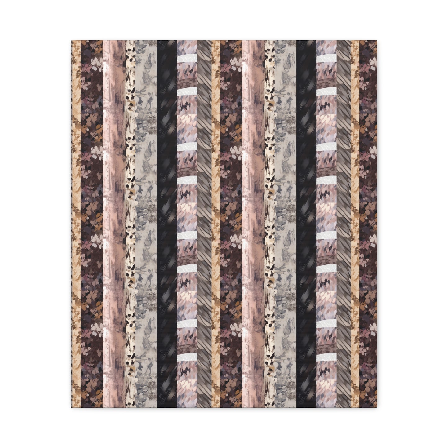 Textured Stripes Canvas Gallery Wrap