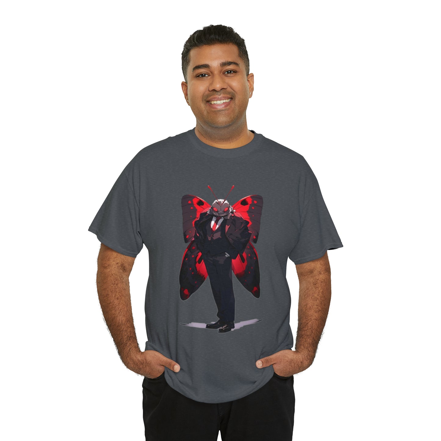 Mothman Unisex Heavy Cotton Tee