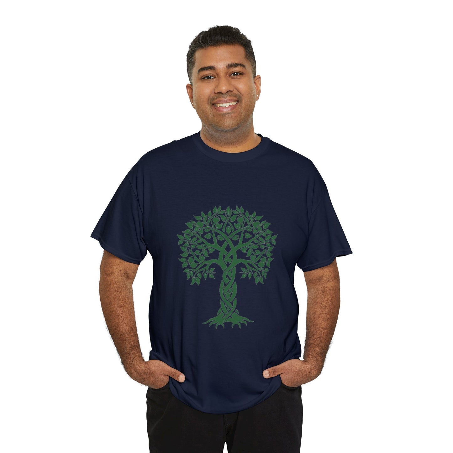 Celtic Tree Unisex Heavy Cotton Tee