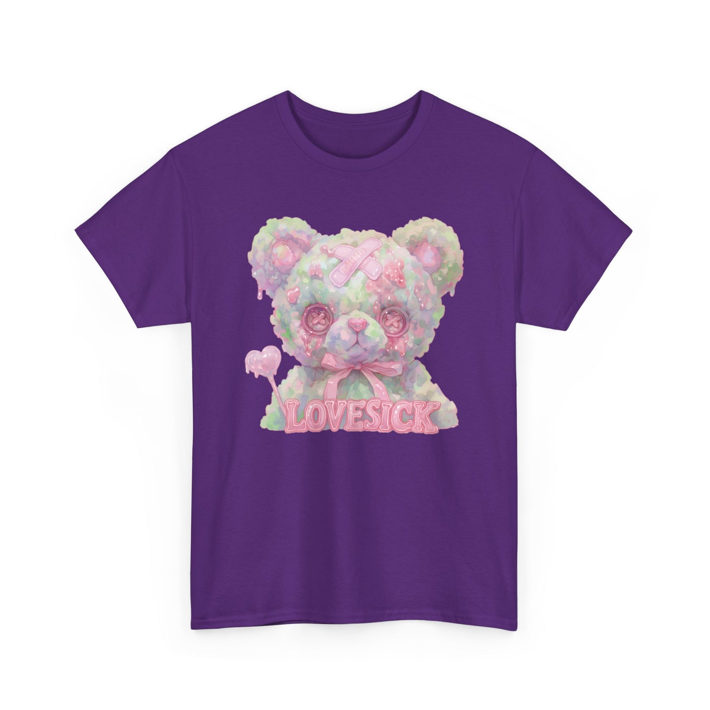 Lovesick Bear Unisex Heavy Cotton Tee