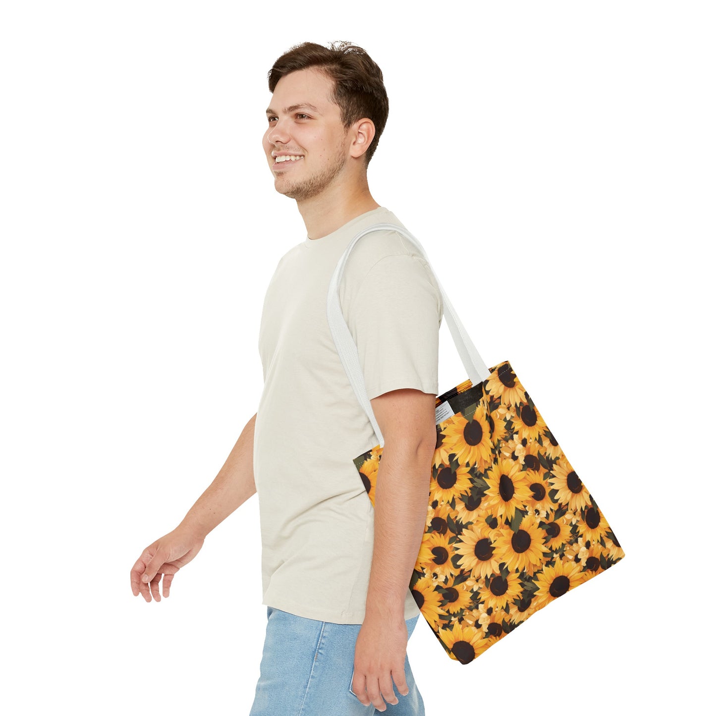 Sunflower Field Tote Bag (AOP)