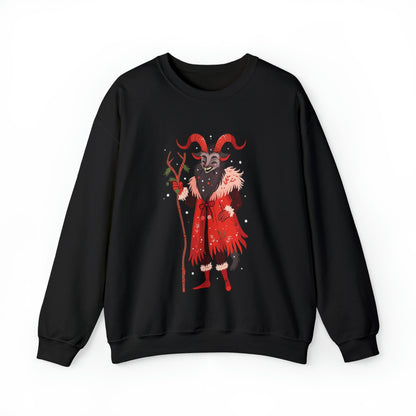 Merry Krampus Unisex Heavy Blend™ Crewneck Sweatshirt