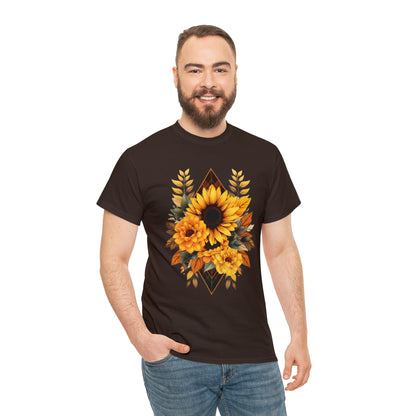 Sunflowers Unisex Heavy Cotton Tee