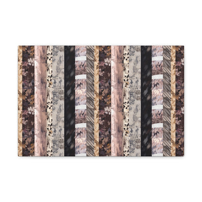 Textured Stripes Canvas Gallery Wrap