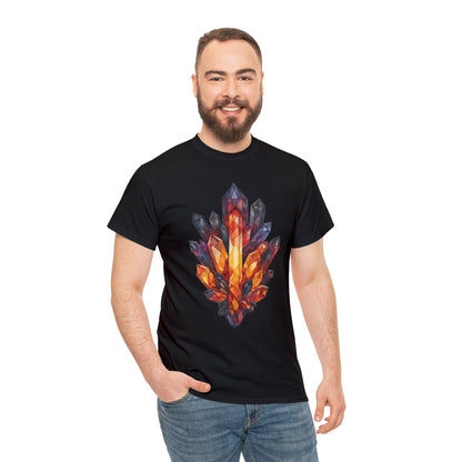 Volcanic Crystal Cluster Unisex Heavy Cotton Tee