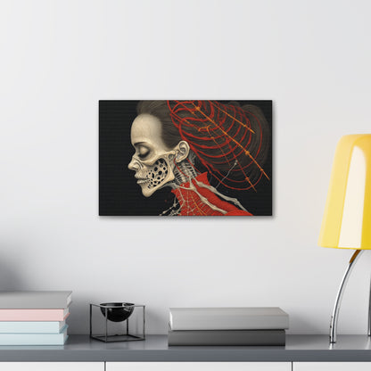 Nightmare Woman Canvas Gallery Wrap