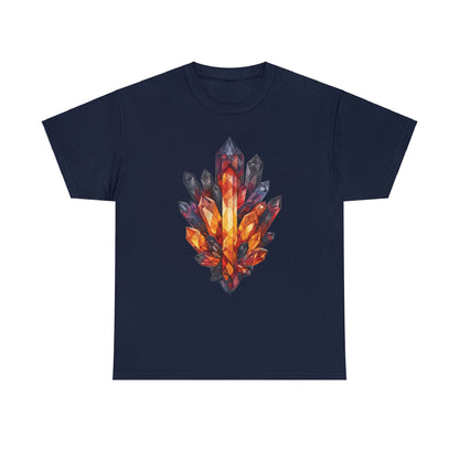 Volcanic Crystal Cluster Unisex Heavy Cotton Tee
