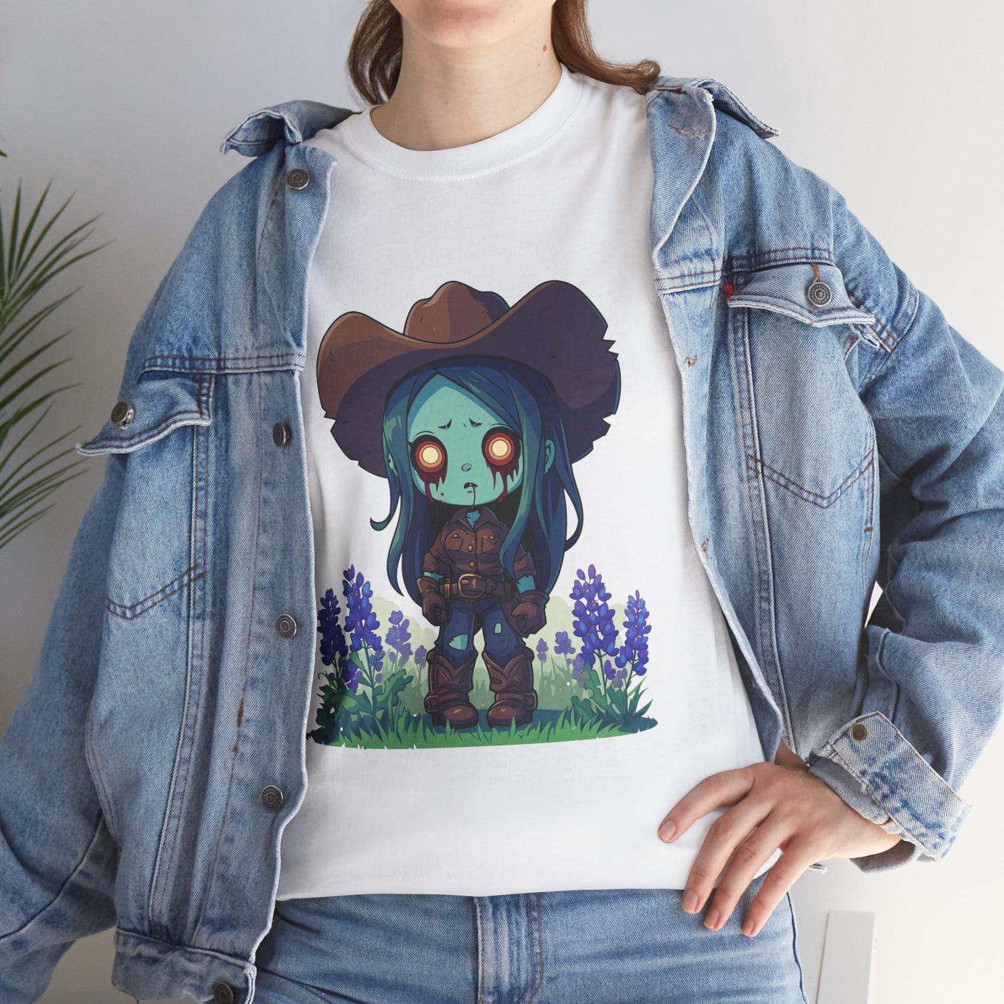Texas Zombie Unisex Heavy Cotton Tee