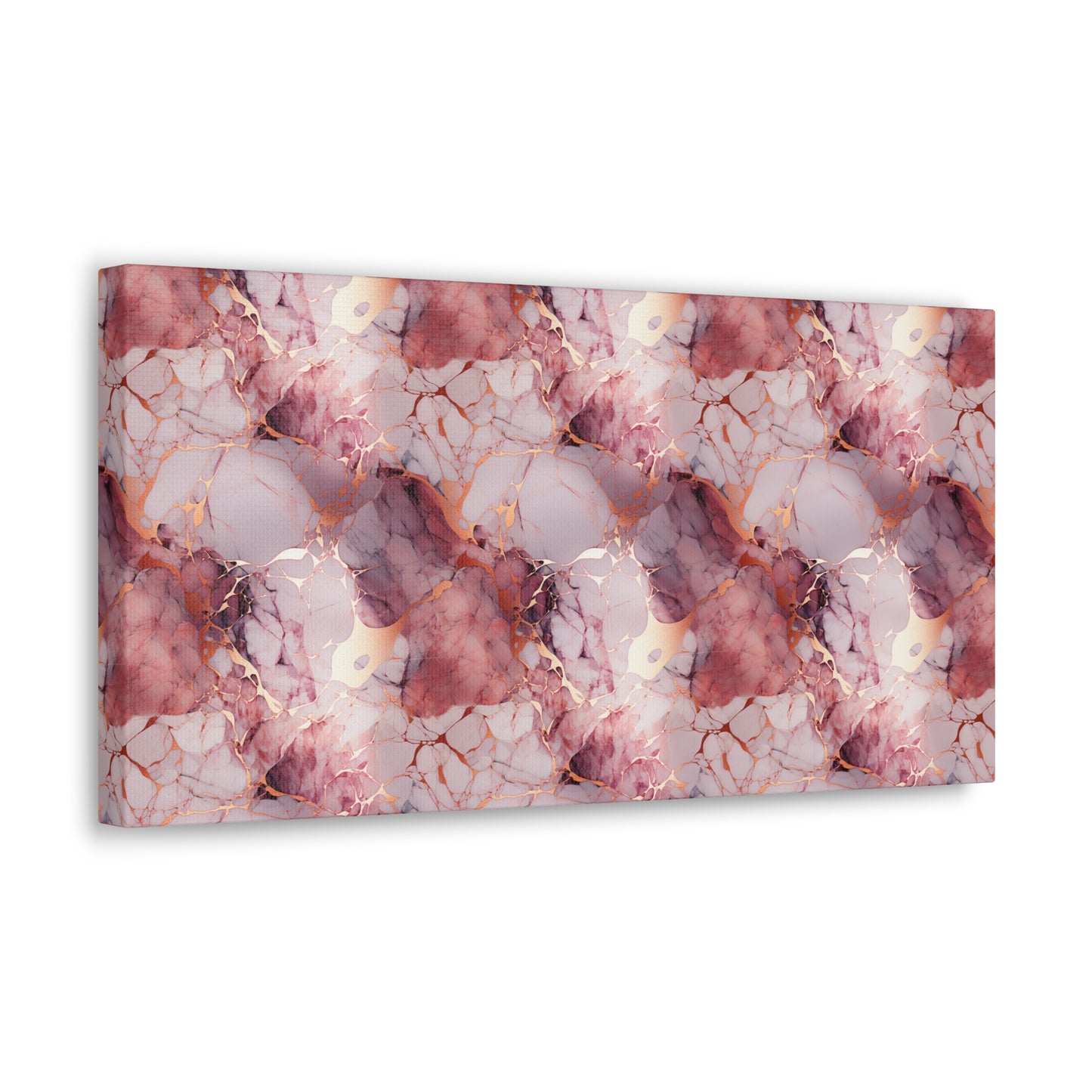 Rose Gold Marble Canvas Gallery Wrap
