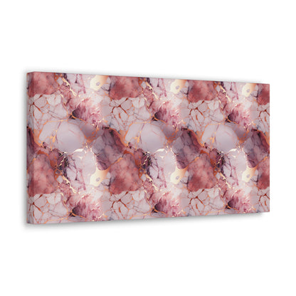 Rose Gold Marble Canvas Gallery Wrap