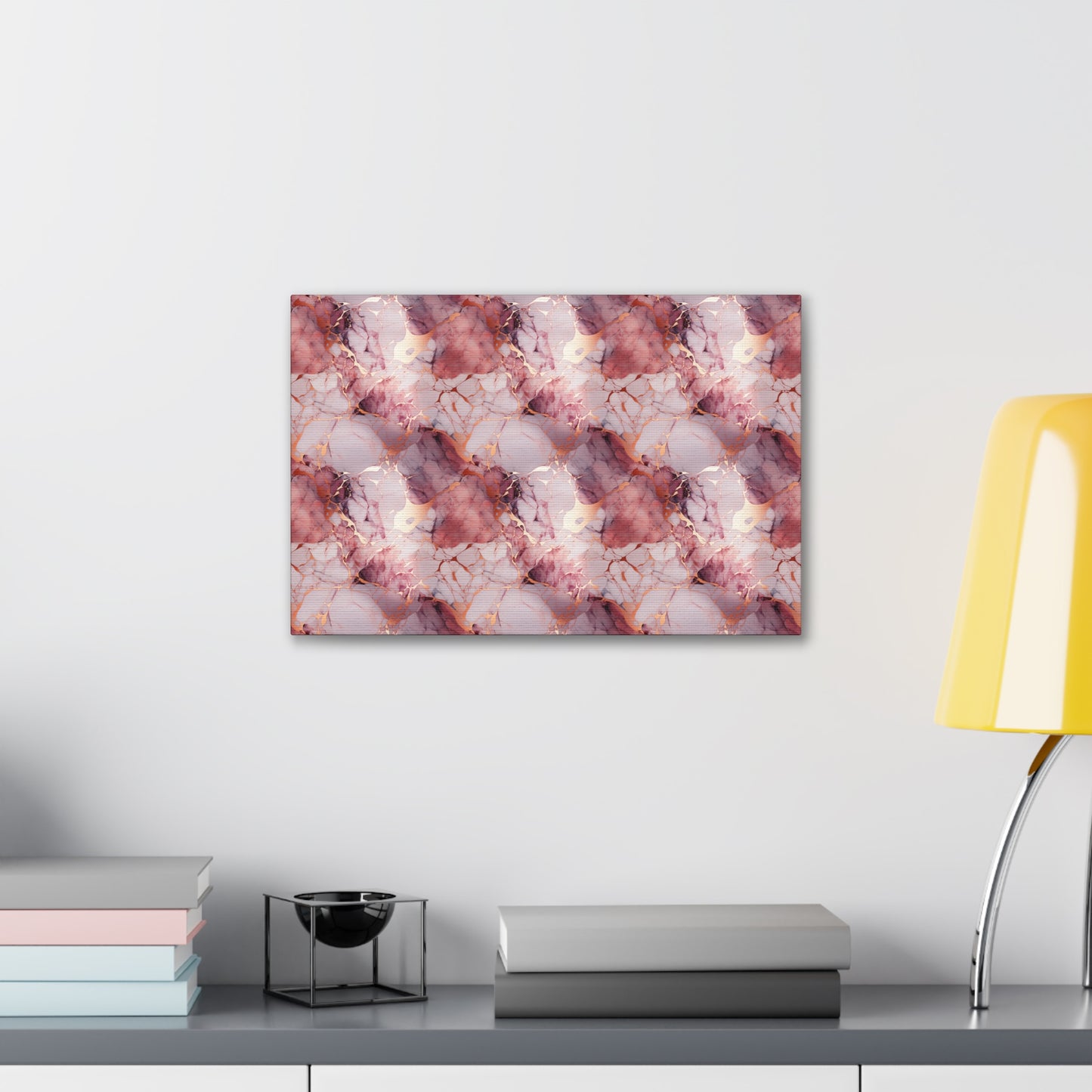 Rose Gold Marble Canvas Gallery Wrap