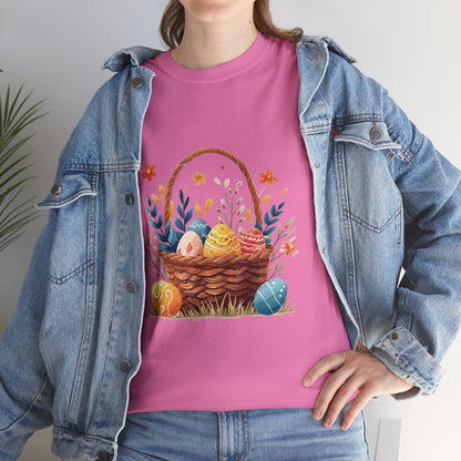 Easter Basket Unisex Heavy Cotton Tee