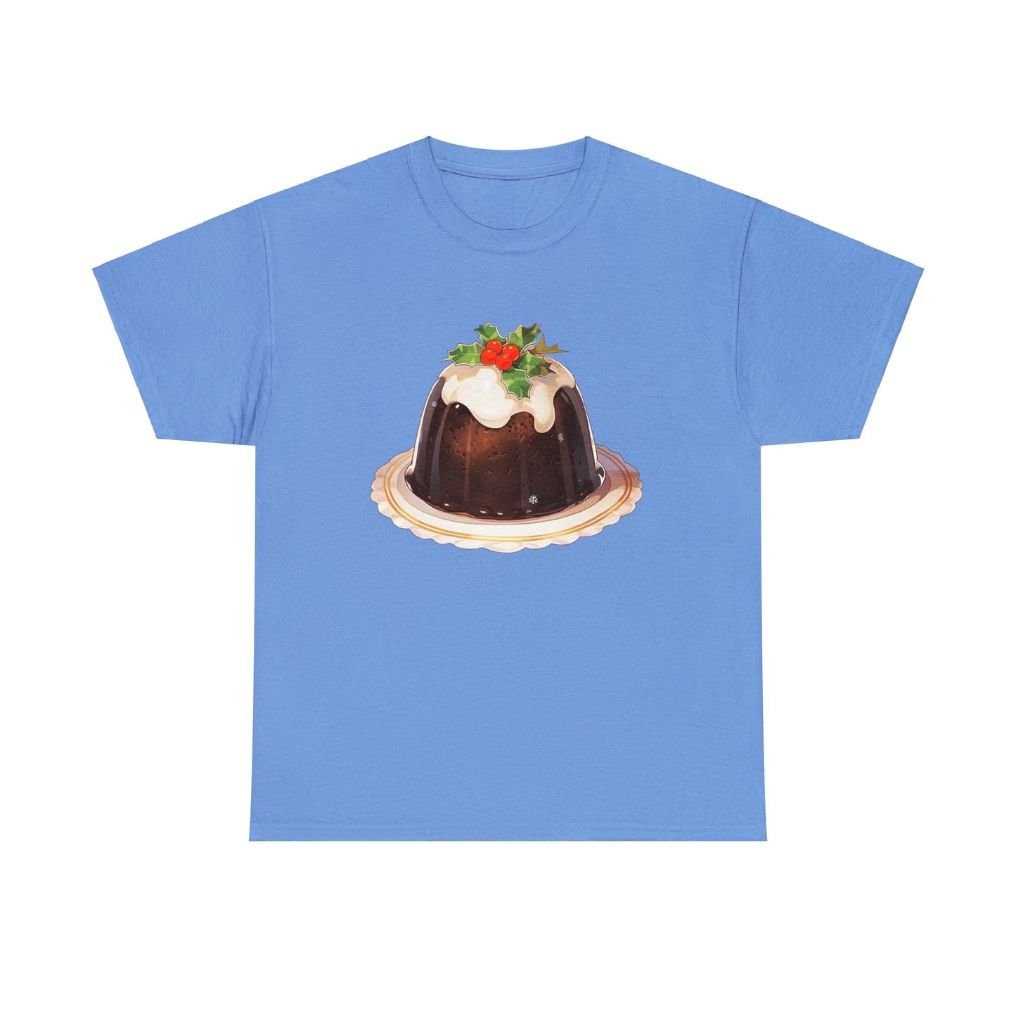 Christmas Pudding Unisex Heavy Cotton Tee