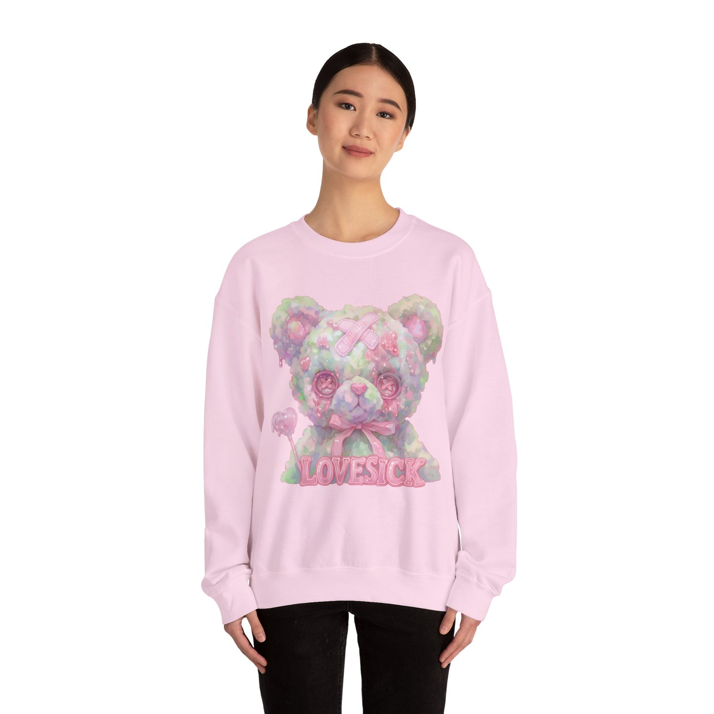 Lovesick Bear Unisex Heavy Blend™ Crewneck Sweatshirt