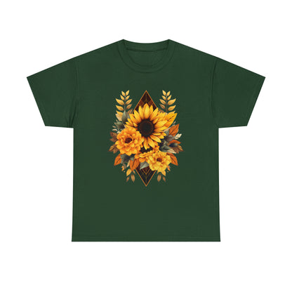Sunflowers Unisex Heavy Cotton Tee