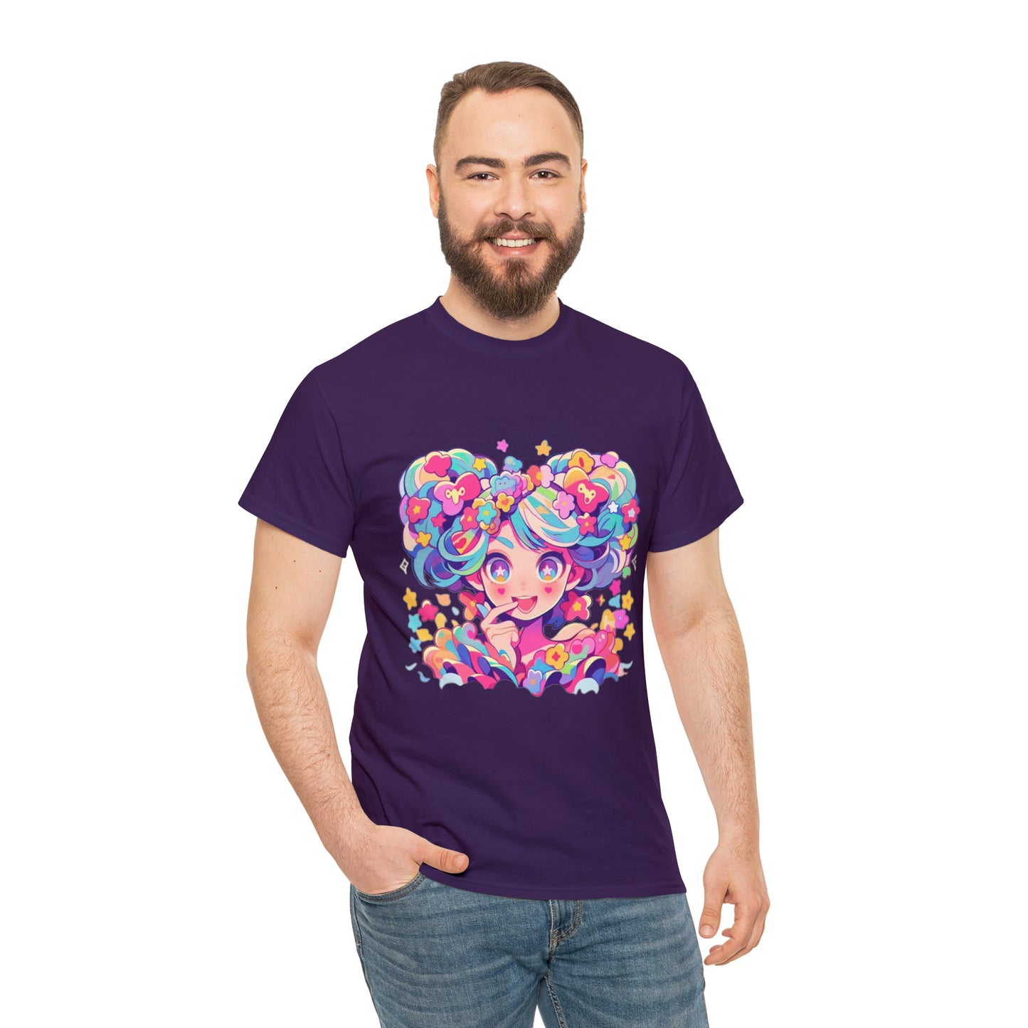 Candy Clown Unisex Heavy Cotton Tee