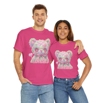Lovesick Bear Unisex Heavy Cotton Tee
