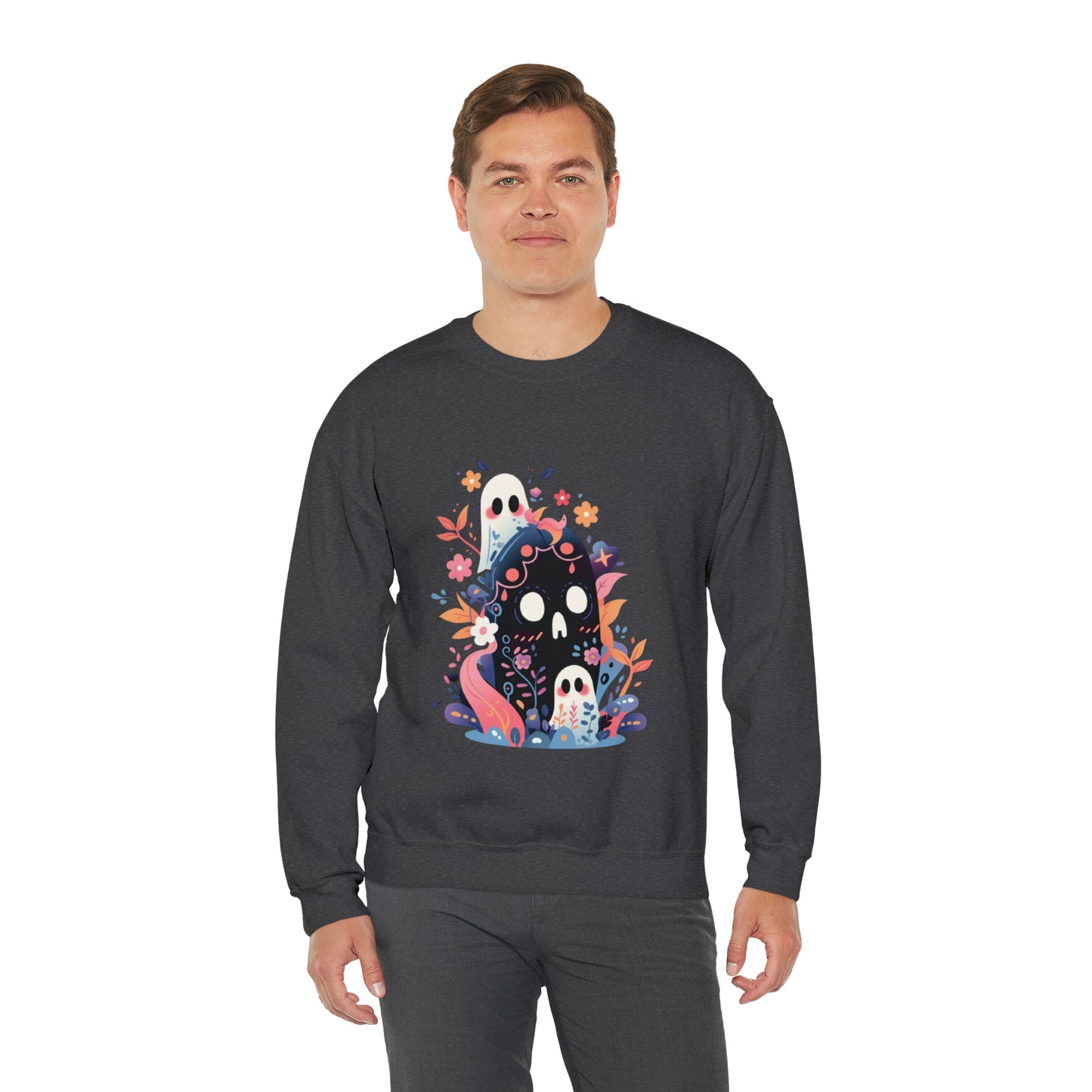Ghosties Unisex Heavy Blend™ Crewneck Sweatshirt