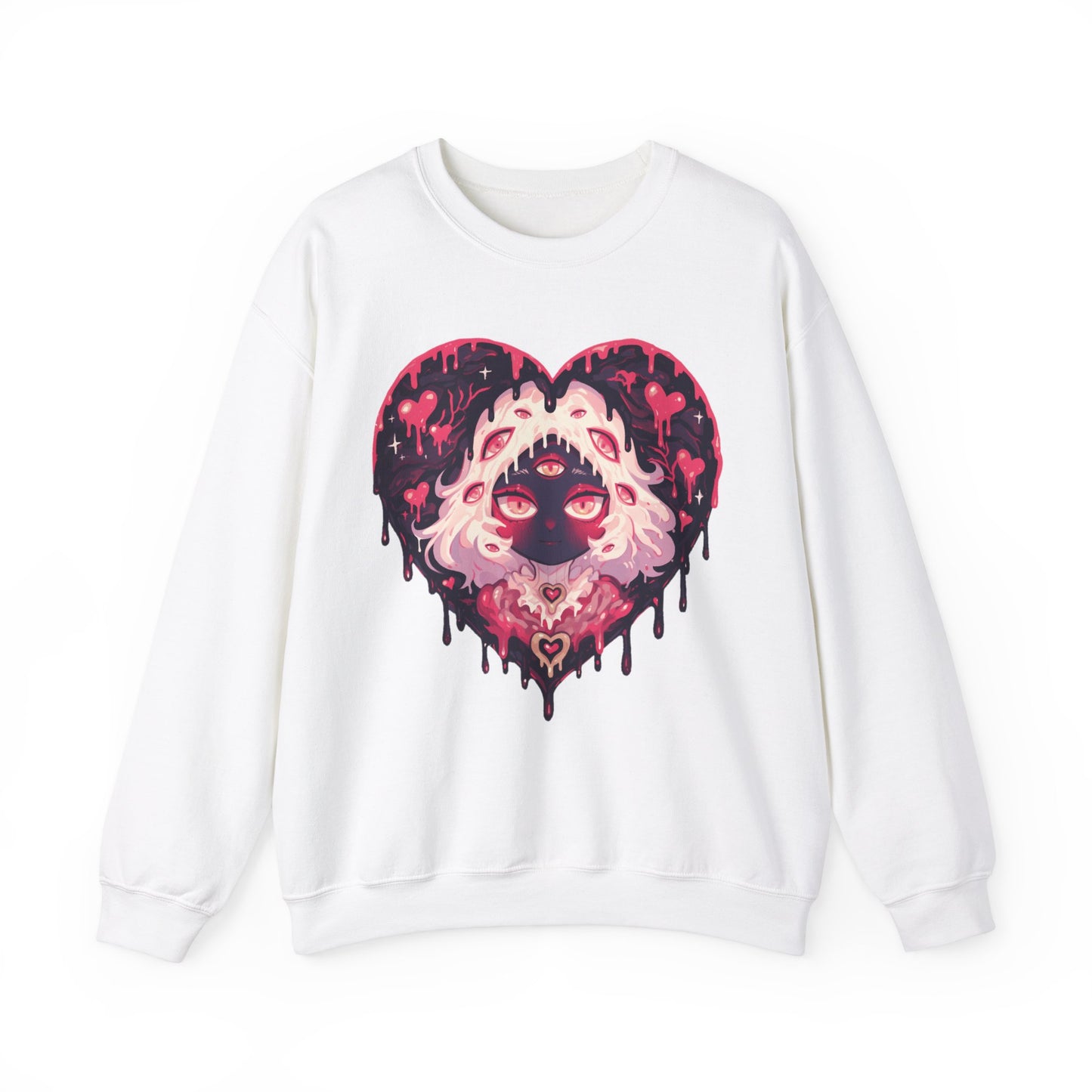 Melty Heart Unisex Heavy Blend™ Crewneck Sweatshirt
