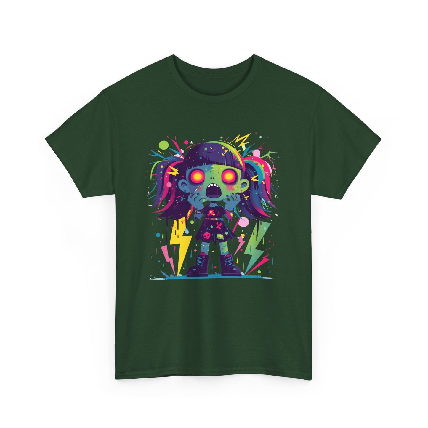Electrified Zombie Unisex Heavy Cotton Tee