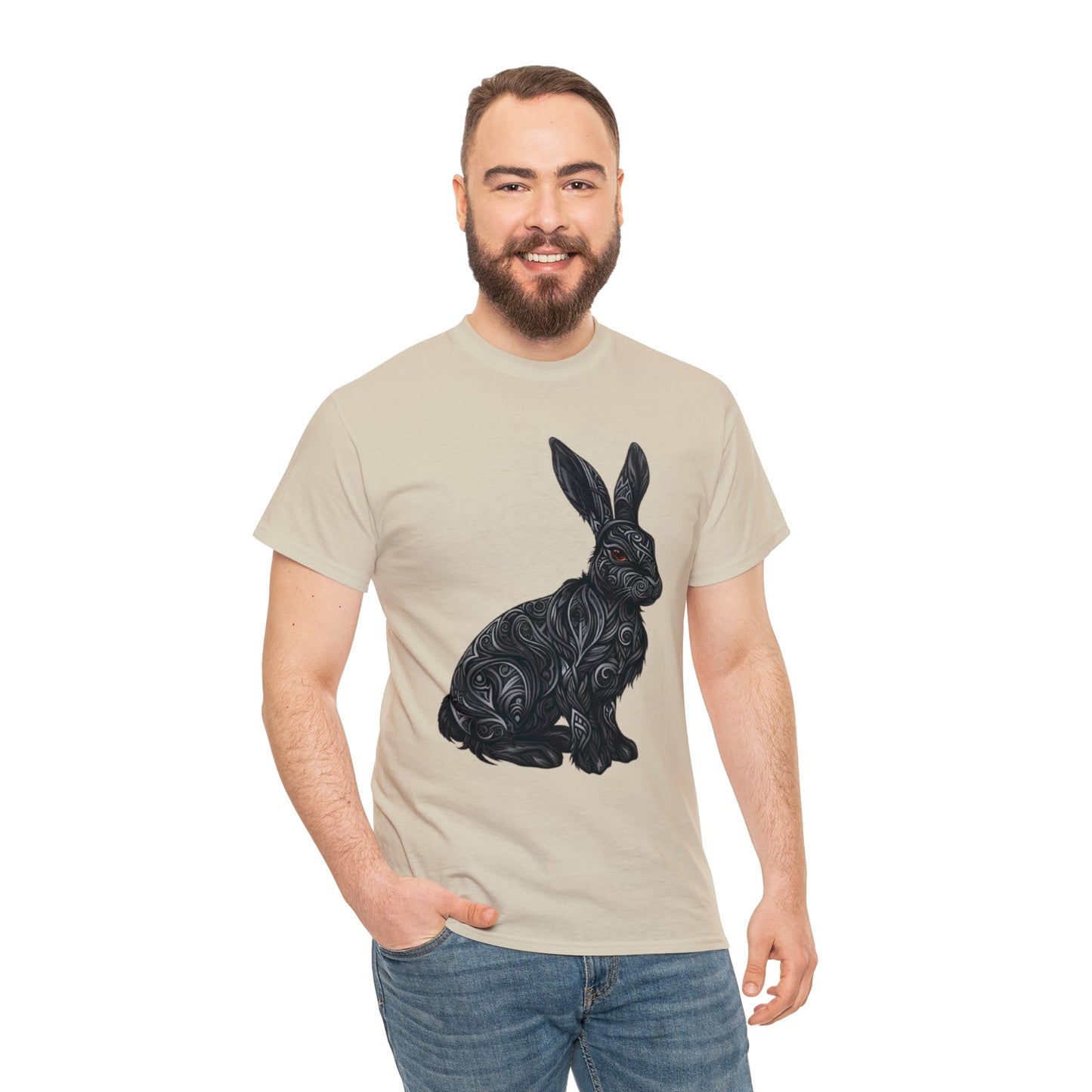 Rabbit Púca Unisex Heavy Cotton Tee