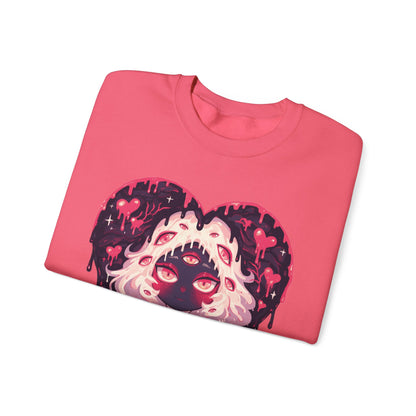 Melty Heart Unisex Heavy Blend™ Crewneck Sweatshirt