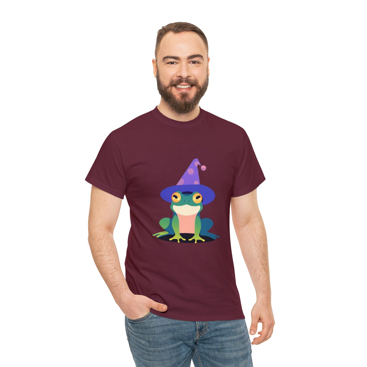 Wizard Frog Unisex Heavy Cotton Tee