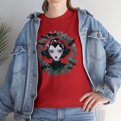 Vampire Wreath Unisex Heavy Cotton Tee
