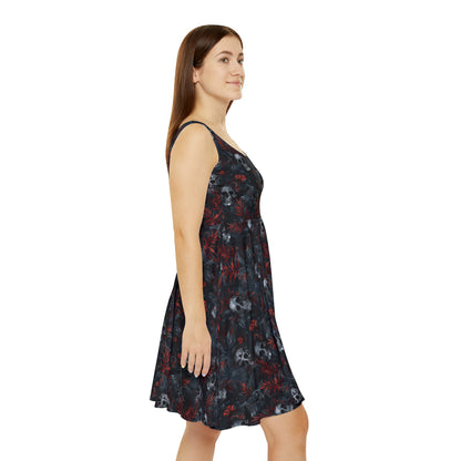 Hawaiian Gothic Women's Skater Dress (AOP)