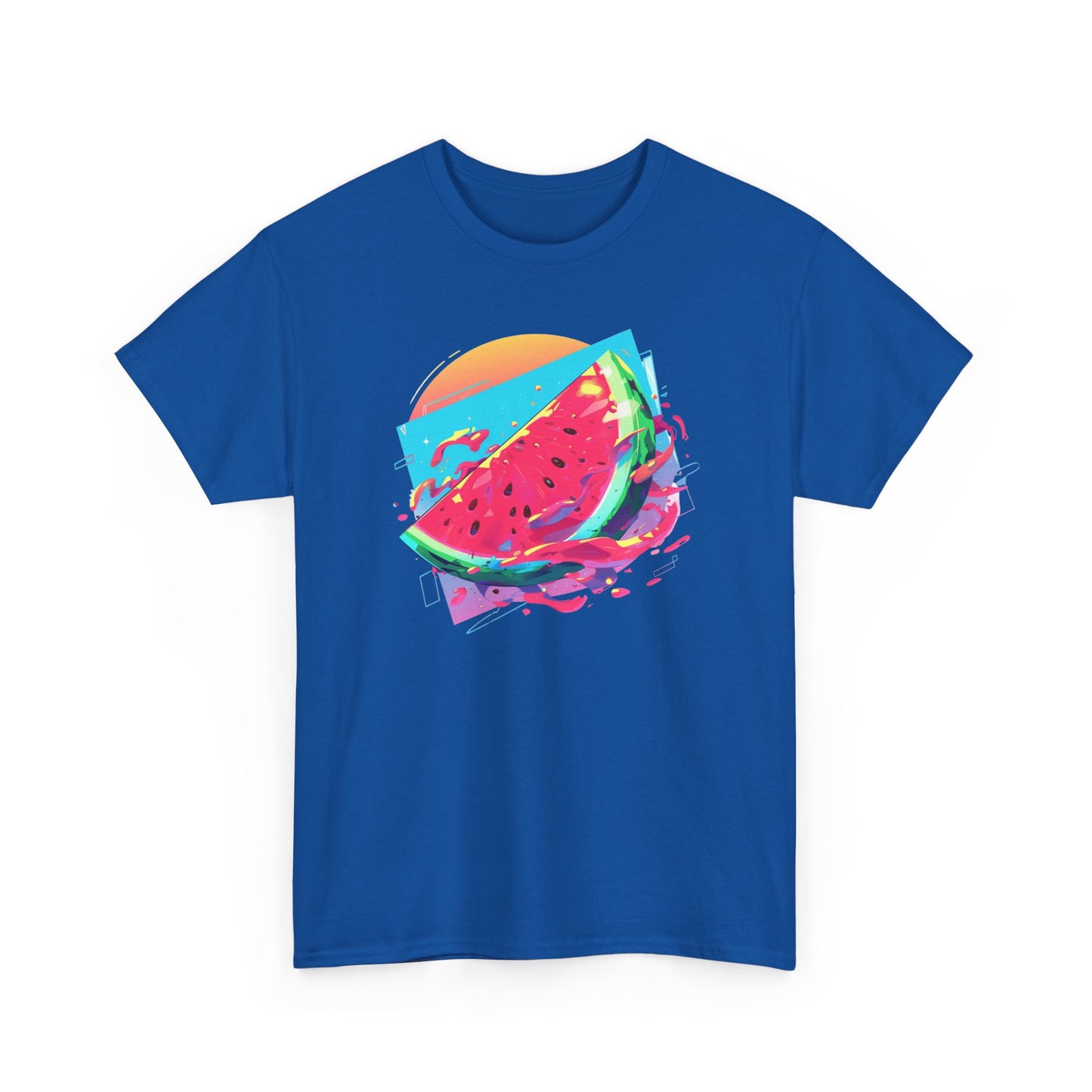 Summer Watermelon Unisex Heavy Cotton Tee