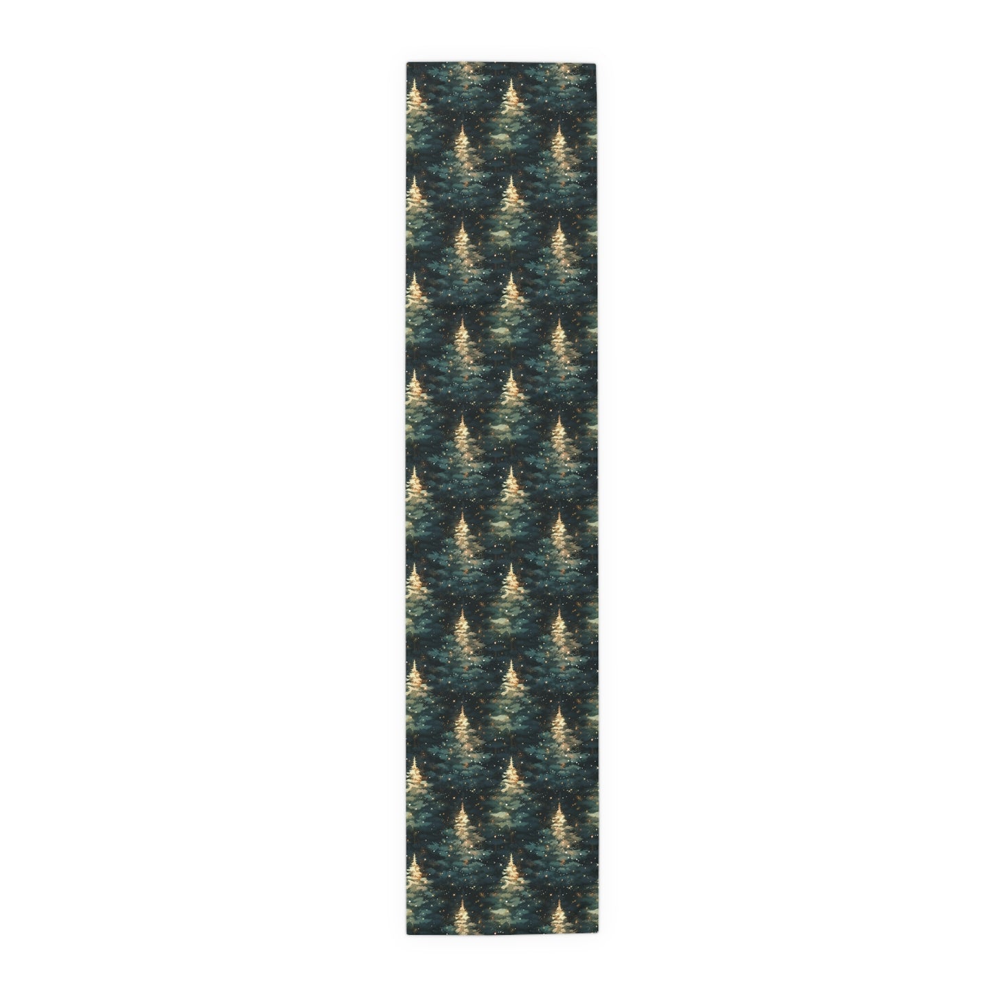 Twinkling Trees Table Runner (Cotton, Poly)