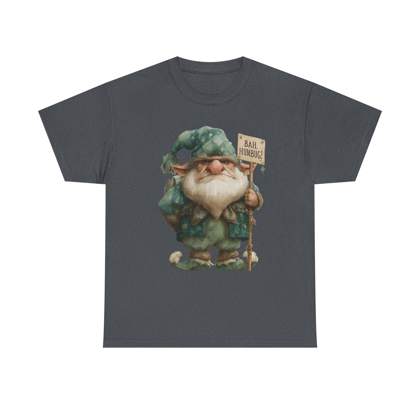 Grumpy Elf Unisex Heavy Cotton Tee