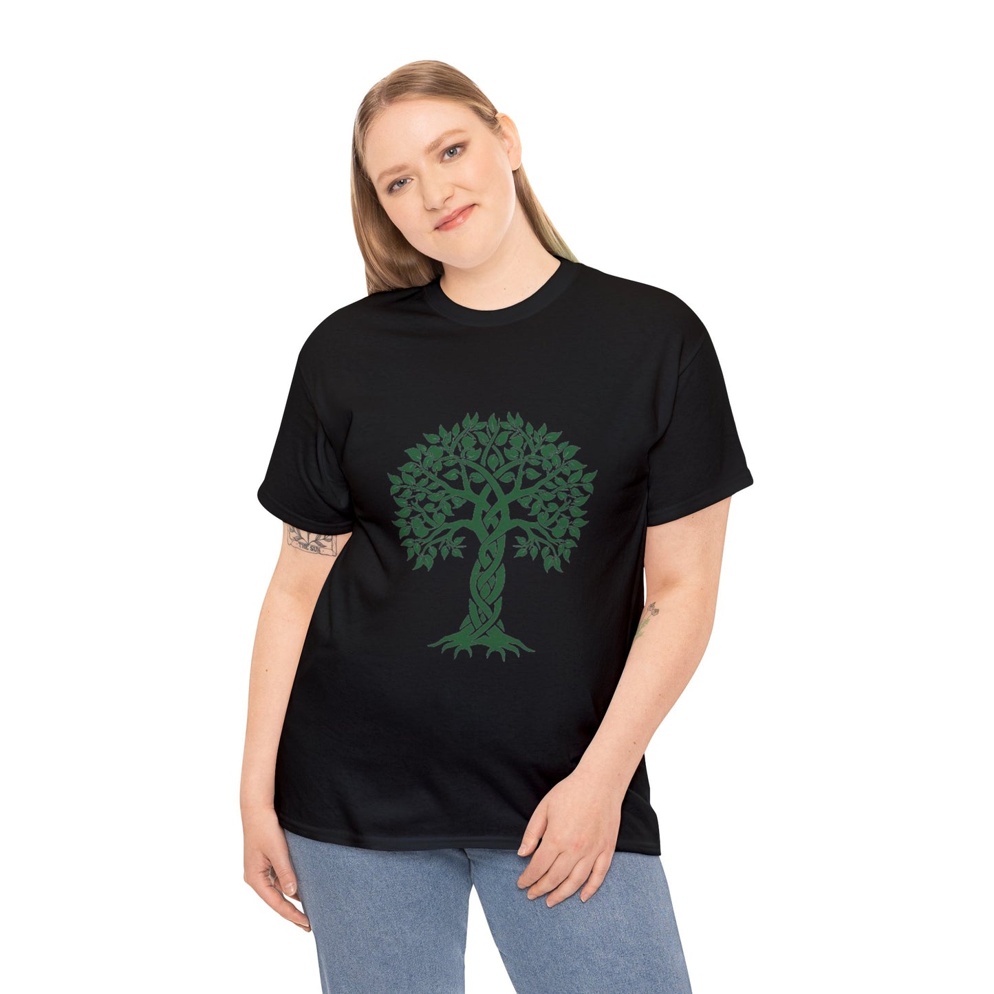 Celtic Tree Unisex Heavy Cotton Tee