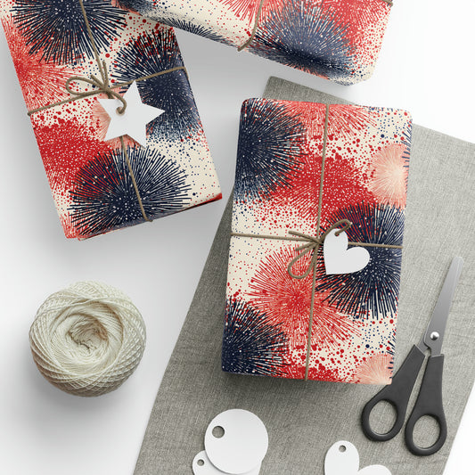 Fireworks Wrapping Papers