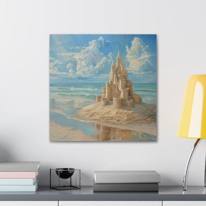 Sandcastle Canvas Gallery Wraps