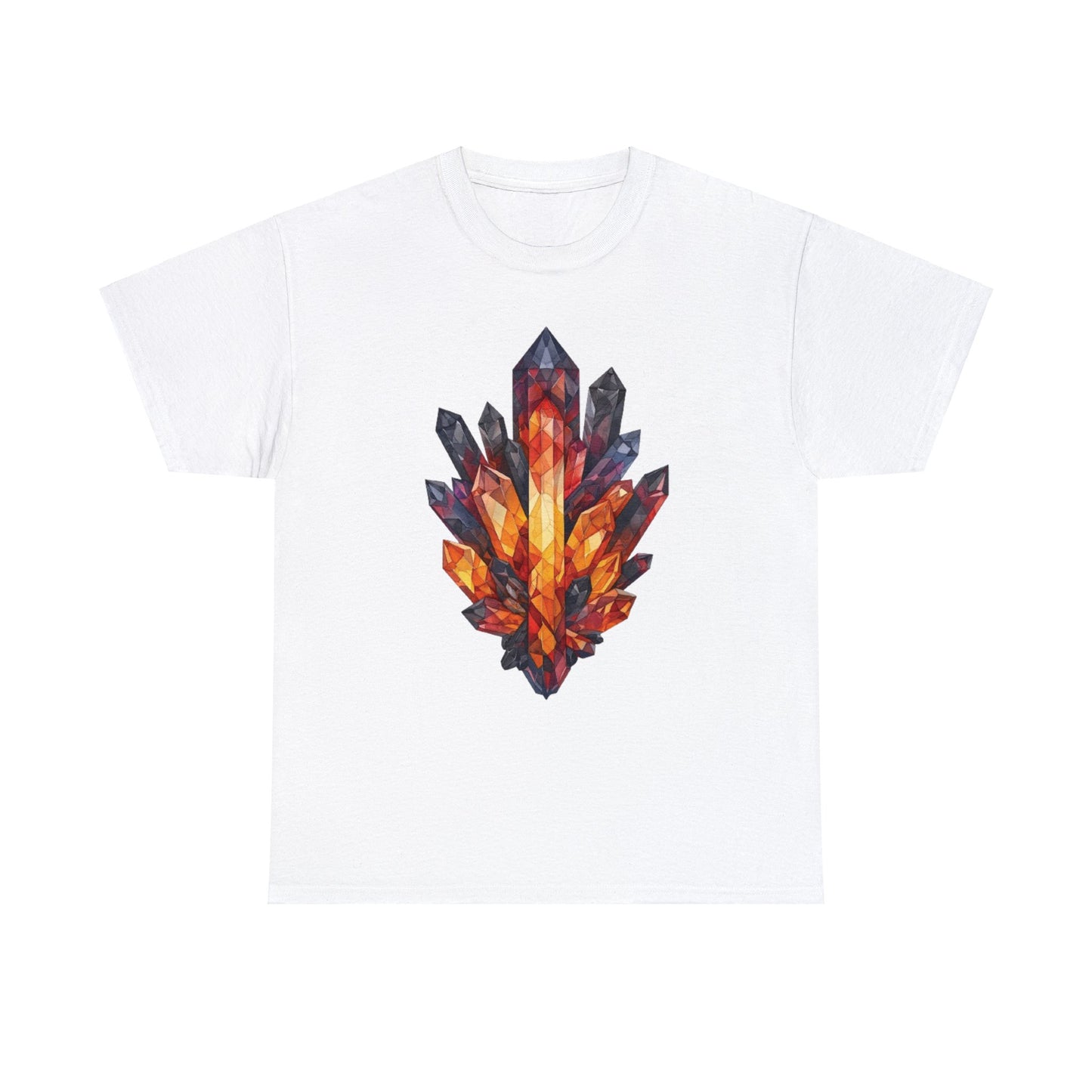 Volcanic Crystal Cluster Unisex Heavy Cotton Tee